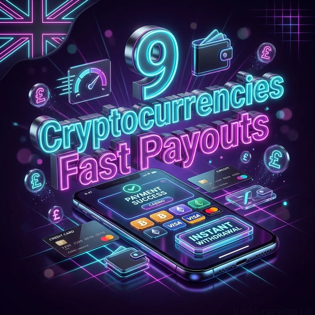9 CryptocurrenciesFast Payouts